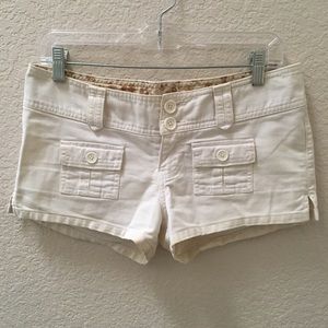 ⚡️2for$20⚡️Abercrombie White Denim Shorts